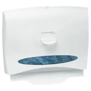 Kimberly Clark - K-C PROFESSIONAL WINDOWS - 09505 - Toilet Seat Cover Dispenser K-c Professional Windows White Plastic Manual Pull Wall Mount
