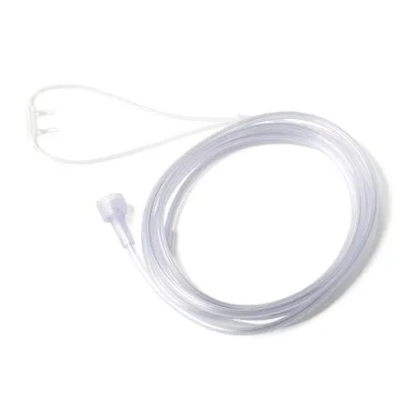 Medline - SuperSoft - HCSU4517 - Nasal Cannula Continuous Flow Supersoft Pediatric Curved Prong / Nonflared Tip