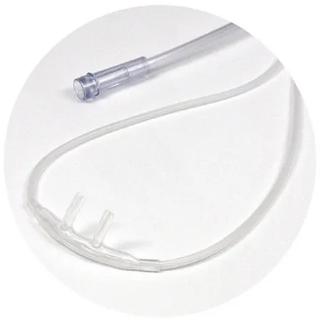 Sunset Healthcare Solutions - Sunset - RES1107S -  Healthcare Nasal Cannula Low Flow Delivery Adult Curved Prong / NonFlared Tip