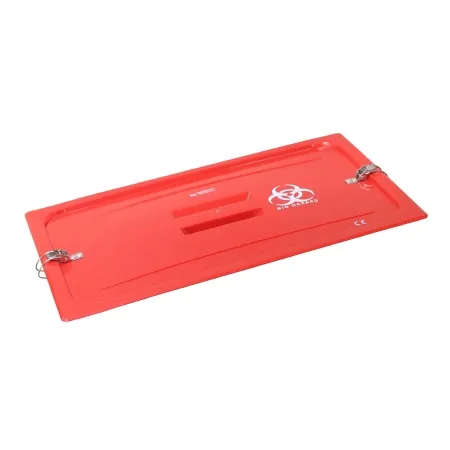 Healthmark Industries - 213c Rd Ltch - Instrument Tray Lid With Latch Red