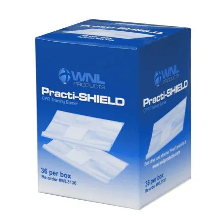 Work N Leisure Products - Practi-SHIELD - WL3136 - Cpr Training Face Shield Practi-shield