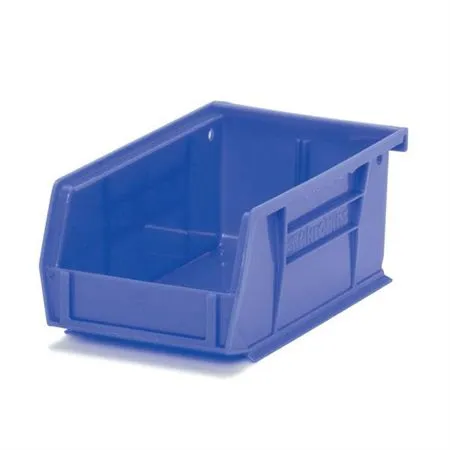 Market Lab - 6001-BL - Storage Bin Blue Industrial Grade Polymers 16-1/2 X 14-3/4 X 7 Inch
