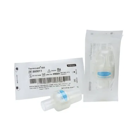 Smiths Medical - Portex - 580011 -  Heat and Moisture Exchanger  27 mg H2O @ VT 500mL 2.9 cm @ 60 LPM