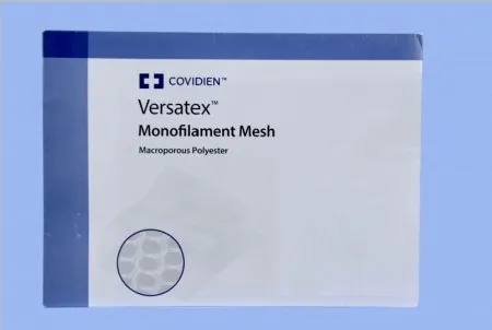 Medtronic MITG - Versatex - VTX1510 - Monofilament Mesh Versatex Nonabsorbable Knitted Polyester Monofilament 15 X 10 Cm Rectangle Style