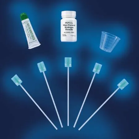 Avanos Medical - Ready Care Dentaswab - 12245 -  Oral Swabstick  Foam Tip Dentifrice