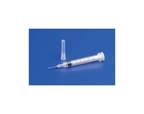Cardinal Health - Monoject - 1180323100 - Cardinal  Standard Hypodermic Syringe with Needle  3 mL 1 Inch 23 Gauge NonSafety Regular Wall