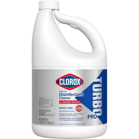 Clorox - 60091 - Clorox Turbo Pro Disinfectant Cleaner for Sprayer Devices, 121 oz, 3/cs (Continental US Only)