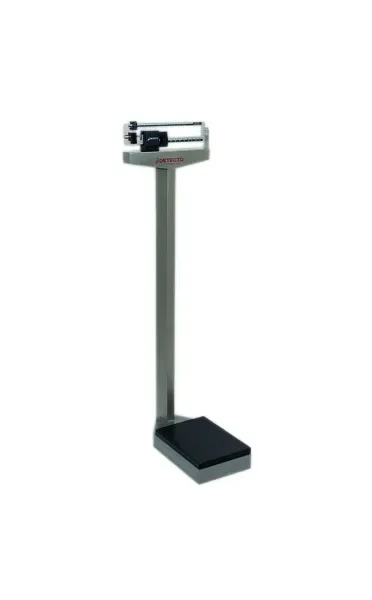 Fabrication Enterprises - 12-1352 - Detecto Eye-level scale - 338 Mobile Analog Beam Scale 400 lb / 175 kg - with Height Rod and Wheels