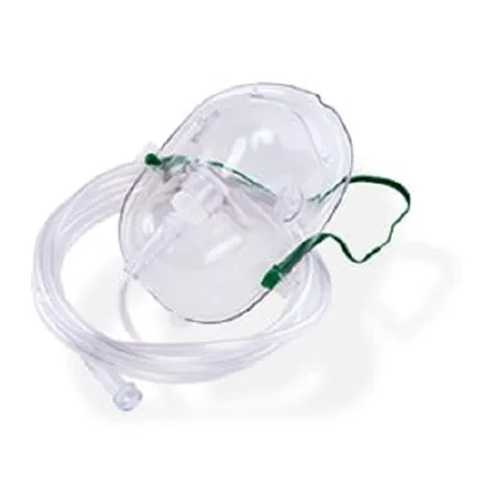 MedSource International - MS-25073 - Nonrebreather Oxygen Mask Medsource Full Face Style Pediatric Small Adjustable Head Strap / Nose Clip