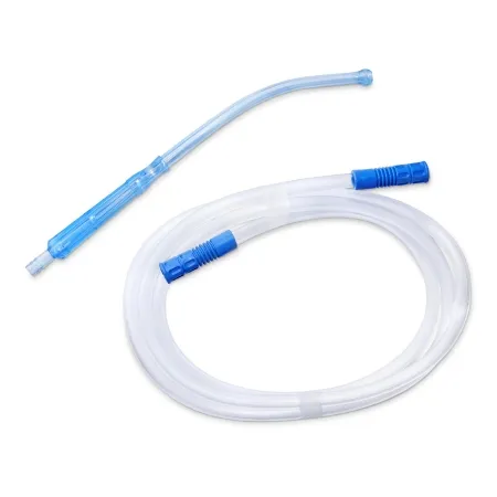 MedSource International - MS-YK50 - Suction Tip With Tubing Medsource Bulb Tip Plastic Sterile