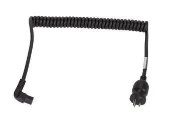 Capsa Solutions - 207168 - Diagnostic Power Cord Coiled 2.4 Meter For Use With Trio Mobile Computing Cart