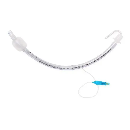 Medline - DYNJAETC80S - Cuffed Endotracheal Tube Curved 8.0 Mm Adult Murphy Eye