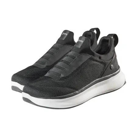 Silverts Adaptive - SV55440_SVBWT_9 - Comfort Sneaker Silverts Size 9 Male Adult Black / White