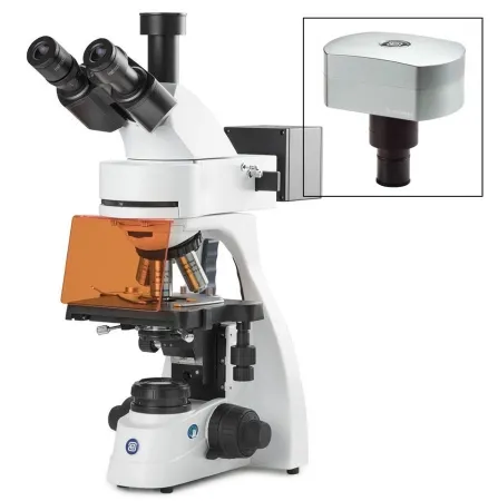 Globe Scientific - bScope - EBS-3153-PLFI-DC18 - Bscope Compound Microscope Bundle Siedentopf Type Trinocular Head Plan Fluarex Plfi 4x, 10x, 20x, S40x, S100x 100 To 240vac