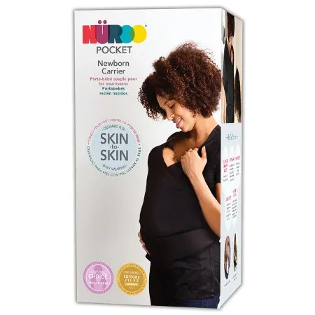 Brownmed - NuRoo Pocket - 8008 - Baby Carrier Shirt Nuroo Pocket 2x-large Black Short Sleeve Female