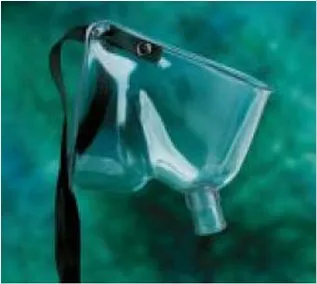 Medline - Corr-A-Flex - HUD1388 - Aerosol Mask Corr-a-flex Face Tent Style Adult One Size Fits Most Adjustable Head Strap