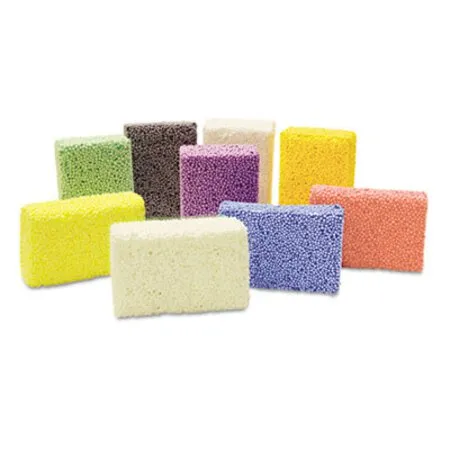 Creativity Street - CKC-9651 - Squishy Foam Classpack, 9 Assorted Colors, 36 Blocks