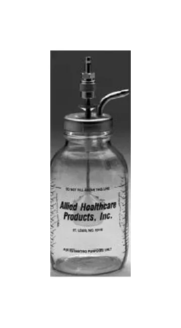 Allied Healthcare - 22-93-5002 - Suction Collection Bottle Allied 1893 Ml Without Lid