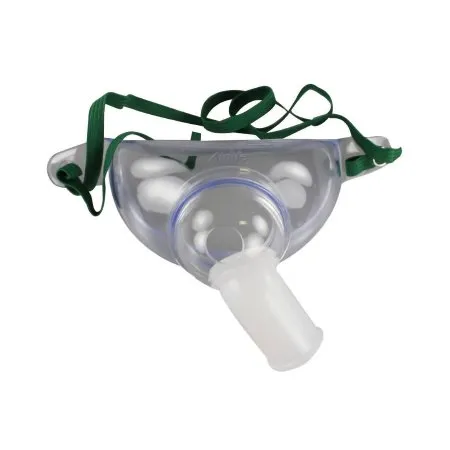 VyAire Medical - AirLife - 001225 - Tracheostomy Mask AirLife Collar Style Adult One Size Fits Most Adjustable Head Strap