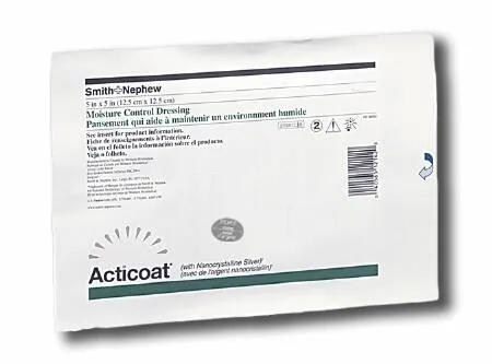 Smith & Nephew - Acticoat 7 - 20241 -  Silver Barrier Dressing  6 X 6 Inch Square Sterile