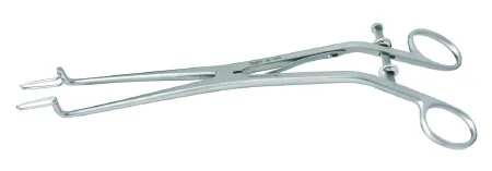 Integra Lifesciences - Miltex - 30-1350 - Endocervical Speculum Miltex Kogan Surgical Grade Stainless Steel Offset Ring Handle With Gauge And Set Screws Reusable