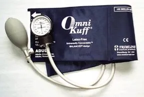 Welch Allyn - Omni-Kuff - 1603 - Reusable Blood Pressure Cuff and Bulb Omni-Kuff 25.4 cm Arm Nylon Cuff Adult Cuff