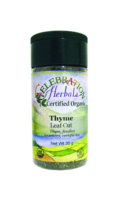 Celebration Herbals - 2758166 - Thyme Leaf C/S Organic