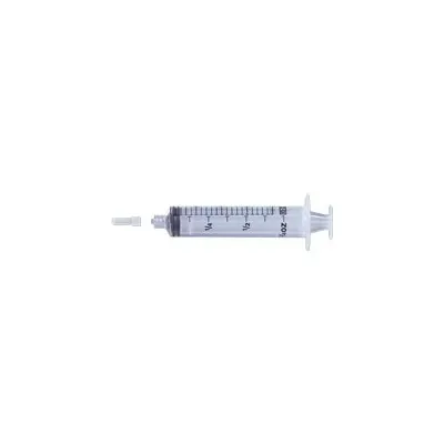 BD Becton Dickinson - 300613 - 20cc eccentric tip syringe without needle, each