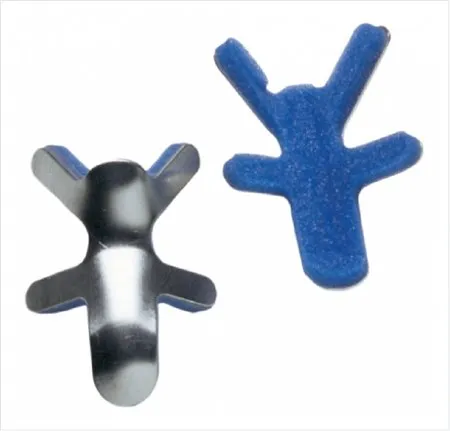 DJO DJOrthopedics - ProCare - 79-71963 - DJO  Finger Splint  Adult Small Bendable Prong Closure Left or Right Hand Blue / Silver