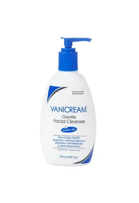 Pharmaceutical Specialties - Vanicream - 45334032208 - Facial Cleanser Vanicream Liquid 8 Oz. Pump Bottle Unscented
