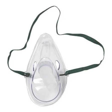 Medline - HCS4630 - Aerosol Mask Medline Elongated Style Adult One Size Fits Most Adjustable Head Strap