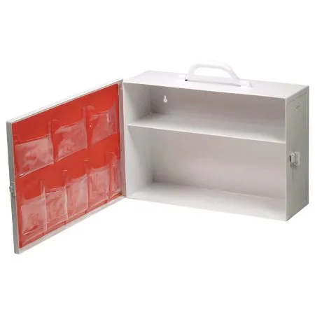 Medique Products - 723MTMSD - First Aid Cabinet Mobile Stainless Steel 2 Shelves