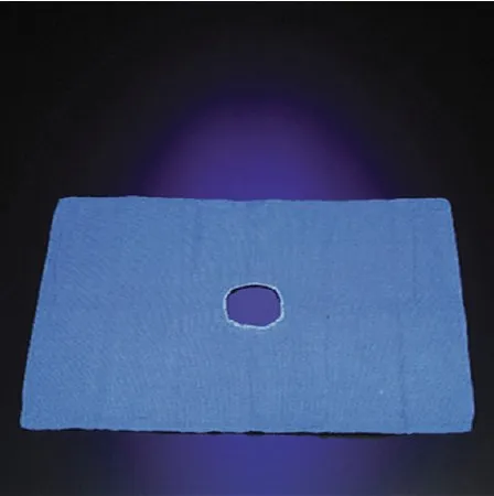 DeRoyal - 32-082 - O.r. Towel With Fenestration Deroyal 17 W X 27 L Inch Blue Sterile