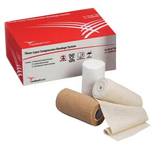 Cardinal Health - Cahmlcb3a - Cardinal Health Three-Layer Compression Bandage System Absorbent Padding Bandage (In Kit)
