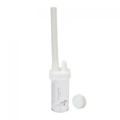 Medline - DYND44108 - DeLee Sterile Mucus Trap Suction Catheter with Valve, 8 fr