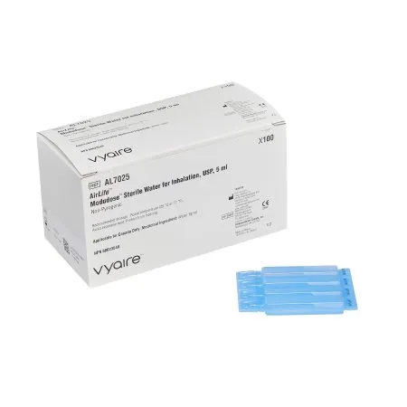 VyAire Medical - AirLife Modudose - AL7025 -  Suctioning Solution  Sterile Water Not for Injection Unit Dose Vial 5 mL