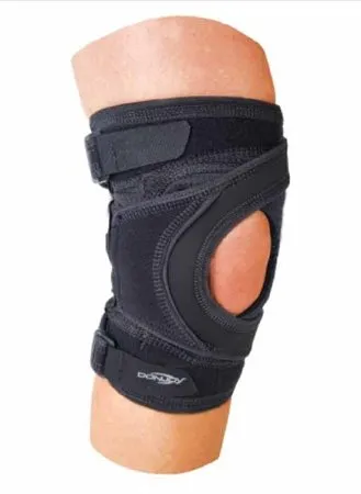DJO - Tru-Pull Lite - 11-0261-5 - Knee Brace Tru-Pull Lite X-Large Strap Closure 23-1/2 to 26-1/2 Inch Circumference Left Knee