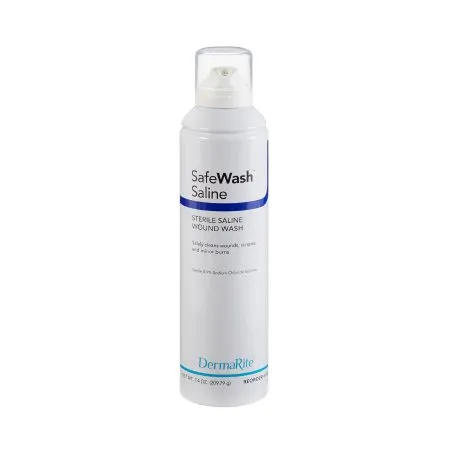 DermaRite  - SafeWash - 00245 - Industries  Wound Cleanser  7.1 oz. Spray Can Sterile