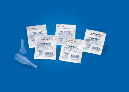 Bard Rochester - Pop-On - From: 32101 To: 32302 - Bard Pop On Male External Catheter Pop on Self adhesive Strip Silicone Intermediate
