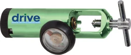 Drive DeVilbiss Healthcare - 18301G - Drive Medical drive Drive Oxygen Regulator Click Style 0 8 LPM Barb Outlet CGA 870