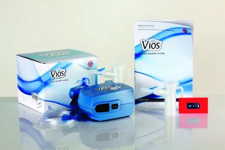 Pari - Vios LC Sprint - 310F35-LCS - Vios Lc Sprint Compressor Nebulizer System Small Volume Medication Cup Universal Mouthpiece Delivery