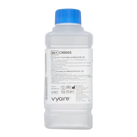 VyAire Medical - CN0005 - Cn0005: Water Sterile For Inhalation Usp500m 18/