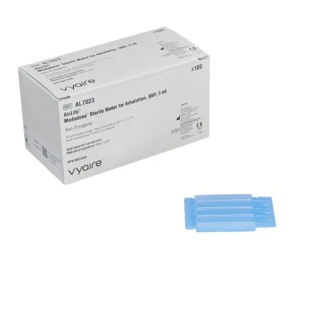 VyAire Medical - AirLife Modudose - AL7023 -   Respiratory Therapy Solution Sterile Water Solution Unit Dose Vial 3 mL