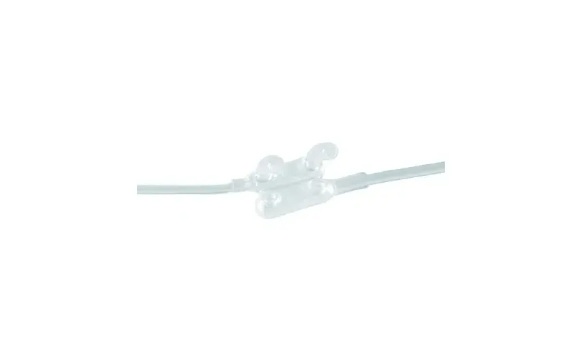 Flexicare - 032-10-127U - Etco2 Nasal Sampling Cannula With O2 Delivery With Oxygen Delivery Flexicare Adult Curved Prong / Nonflared Tip