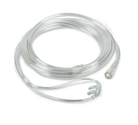 Medline - SuperSoft - HCS4516B - Nasal Cannula Continuous Flow Supersoft Adult Curved Prong / Nonflared Tip