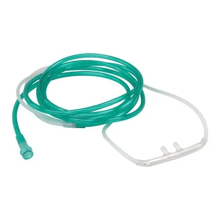 Sunset Healthcare Solutions - RES1107SHF - Sunset Healthcare Nasal Cannula High Flow Delivery Adult Curved Prong / NonFlared Tip