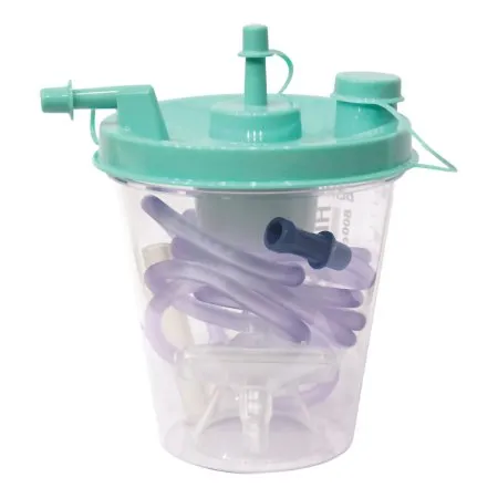 Sunset Healthcare - RES026 - Suction Canister 800 mL Sealing Lid