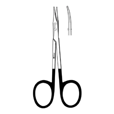 Sklar - 15-1243 - Tenotomy Scissors Supercut Sklarhone Stevens 4-1/2 Inch Length Or Grade Stainless Steel Nonsterile Finger Ring Handle Straight Sharp Tip / Sharp Tip