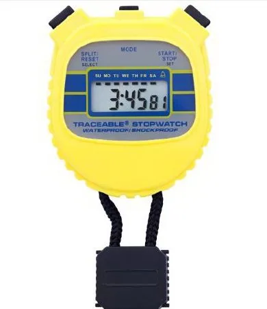 Cole-Parmer Inst. - Traceable - 94460-55 - Digital Stopwatch Shockproof, Waterproof Traceable 24 Hours Digital Display