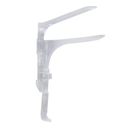 McKesson - 209 - Vaginal Speculum McKesson Graves NonSterile Office Grade Plastic Small Double Blade Duckbill Disposable Without Light Source Capability